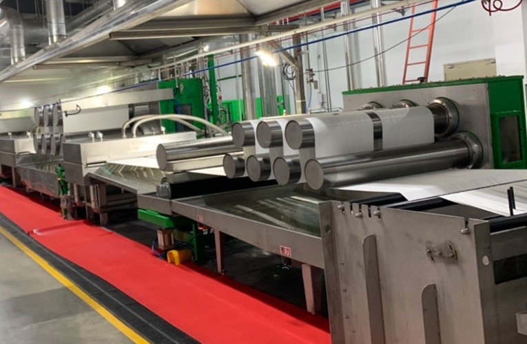 Complete set of chemical fiber equipment